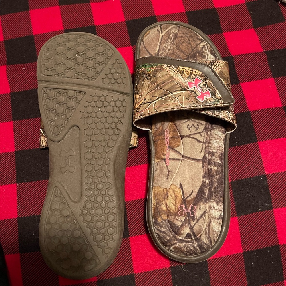 under armour womens slides